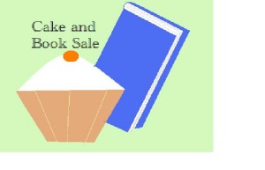 Cake and Book Sale